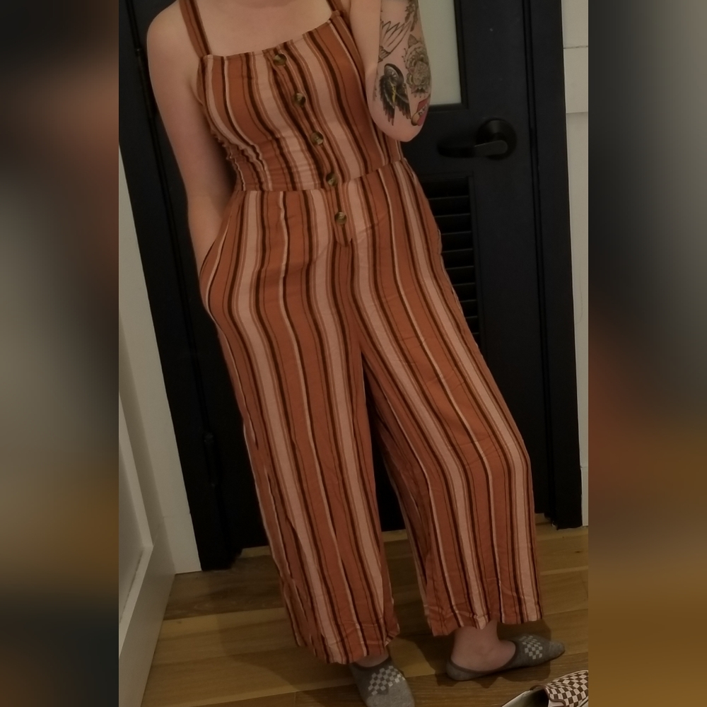 American Eagle Wide Leg Jumpsuit